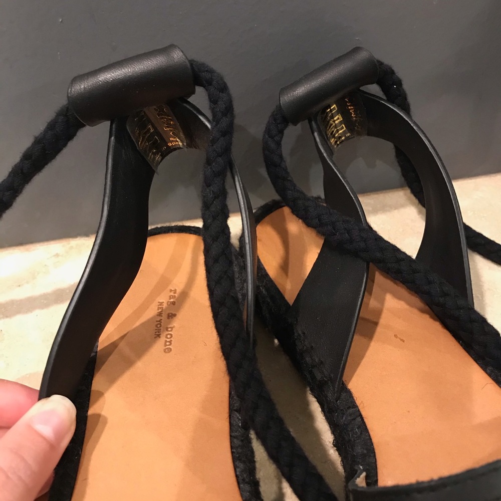 Black Rag & Bone Sandals - Picture 4 of 4
